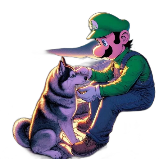 animal, creature, staff, weapon transparent PNG cut-out