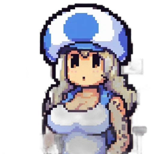 hat, staff, dress, robot transparent PNG cut-out