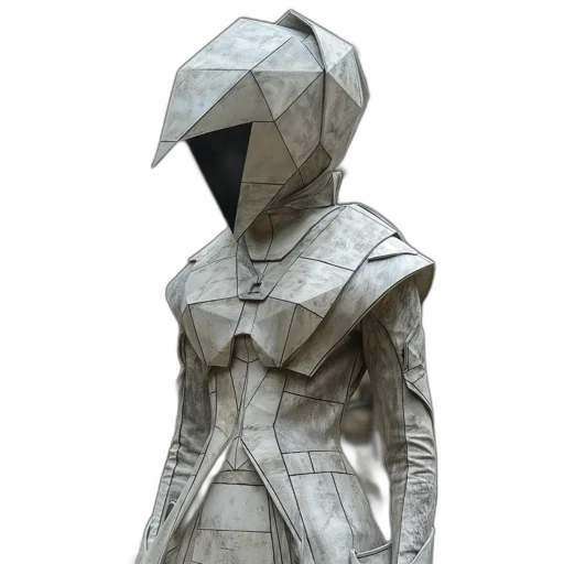 jacket, dress, robot, mask transparent PNG cut-out