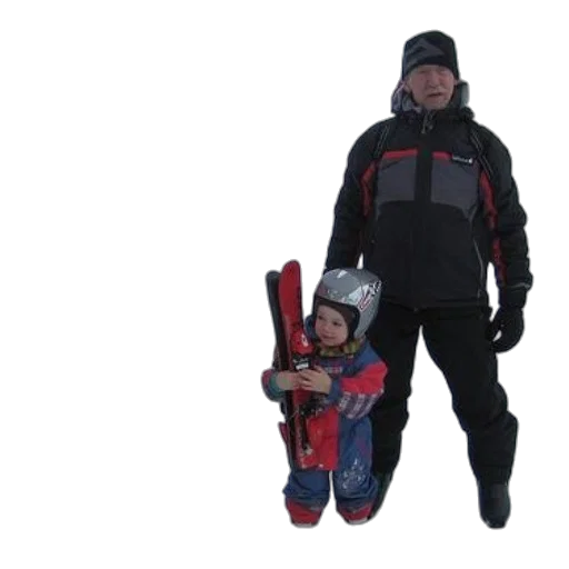 staff, family, three, standing transparent PNG cut-out