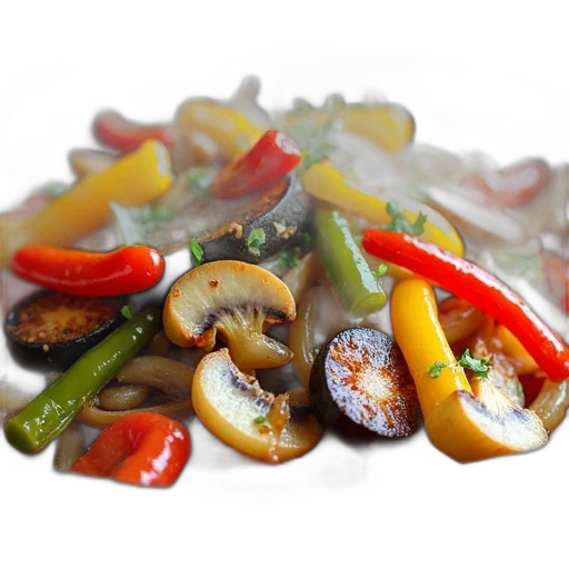 food, photorealistic, 3d render, vibrant transparent PNG cut-out