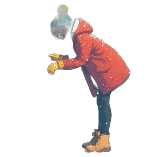 jacket, hat, mask, robot transparent PNG cut-out