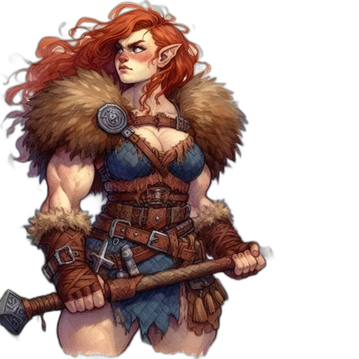 fantasy art, concept art, comic book art, pixel art transparent PNG cut-out