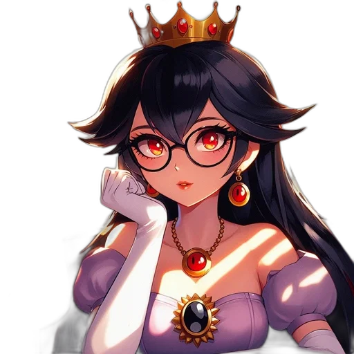 crown, staff, dress, jewelry transparent PNG cut-out
