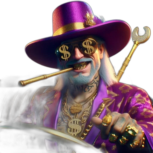 staff, weapon, hat, jewelry transparent PNG cut-out