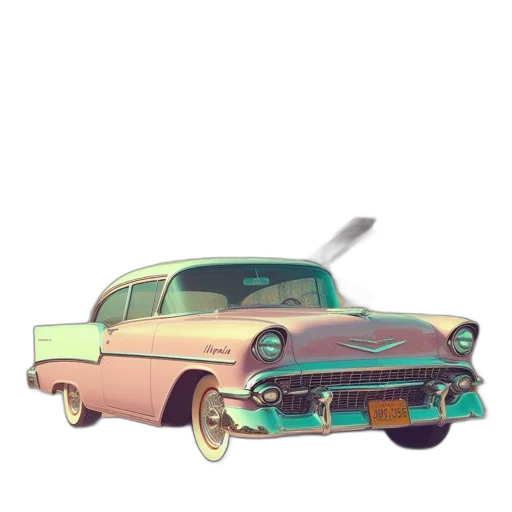 car, weapon, concept art, 3d render transparent PNG cut-out