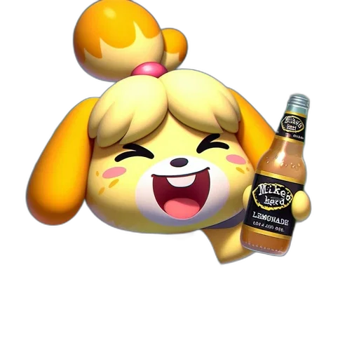 bottle, animal, food, face transparent PNG cut-out