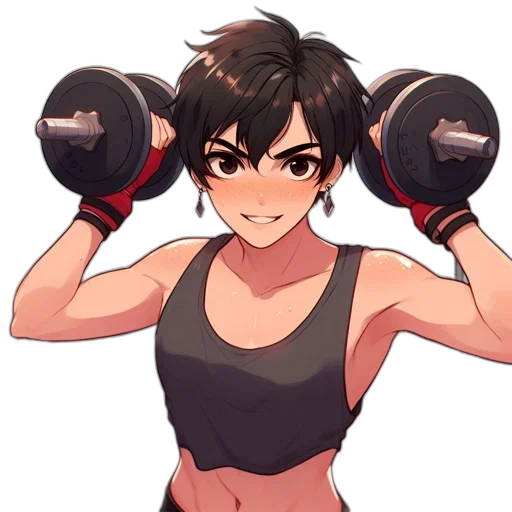weapon, staff, anime, cartoon transparent PNG cut-out