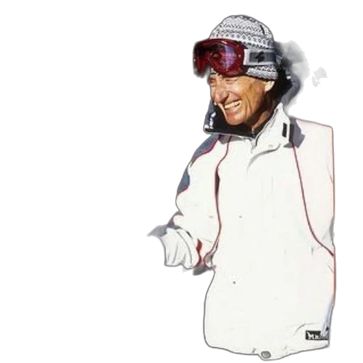 jacket, staff, face, robot transparent PNG cut-out