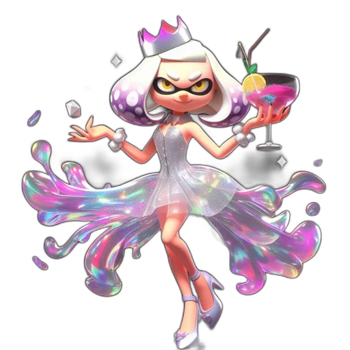 dress, staff, weapon, concept art transparent PNG cut-out