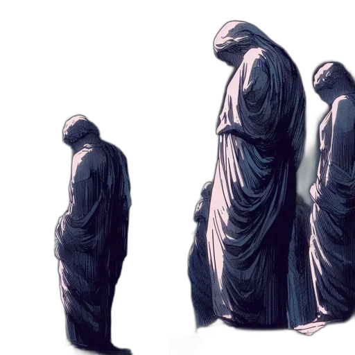 dress, jacket, creature, concept art transparent PNG cut-out
