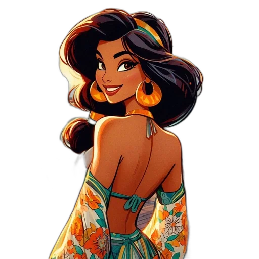 dress, jewelry, cartoon, watercolor transparent PNG cut-out