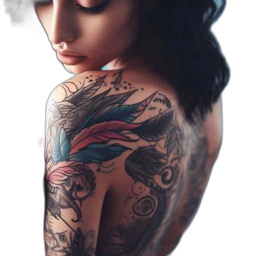 dress, jewelry, dragon, hat transparent PNG cut-out