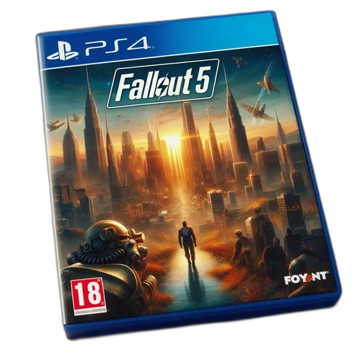 concept art, fallout, game, case transparent PNG cut-out