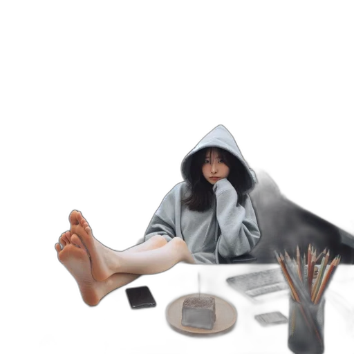 shoes, creature, umbrella, robot transparent PNG cut-out