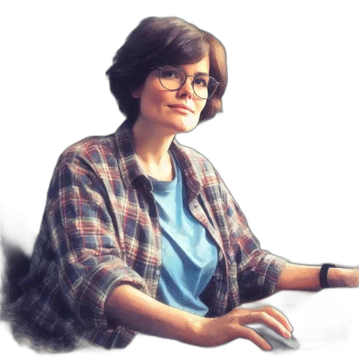 staff, jewelry, face, robot transparent PNG cut-out