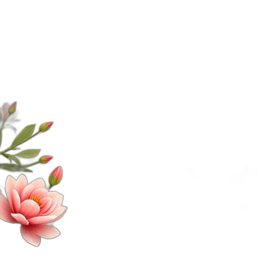flower, crown, jewelry, photorealistic transparent PNG cut-out