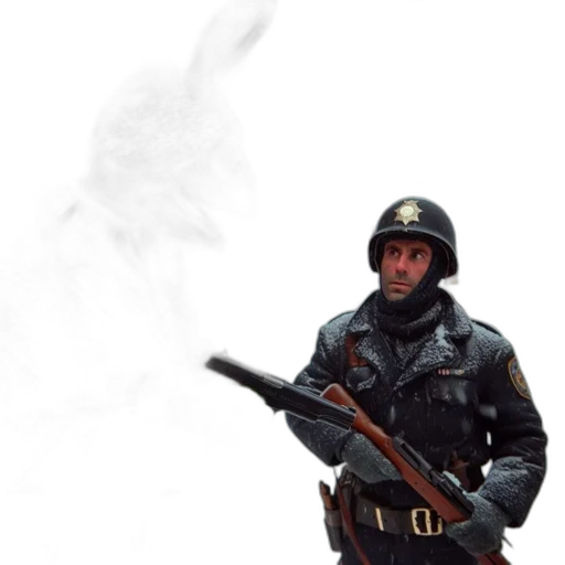 weapon, staff, jacket, sword transparent PNG cut-out