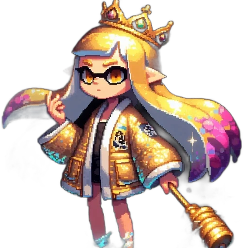 staff, crown, weapon, concept art transparent PNG cut-out