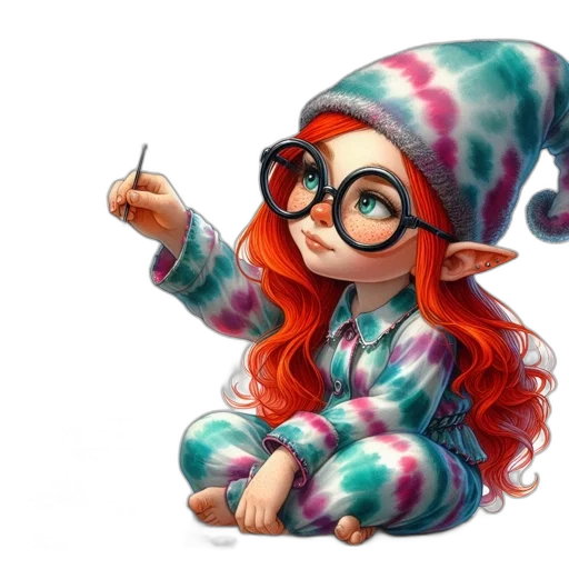 hat, staff, dress, jacket transparent PNG cut-out