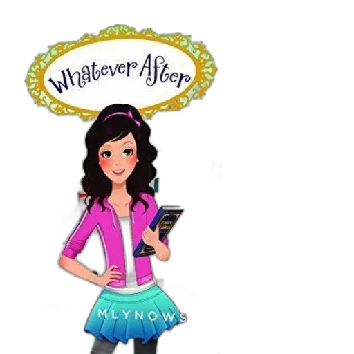 dress, cartoon, book, cover transparent PNG cut-out