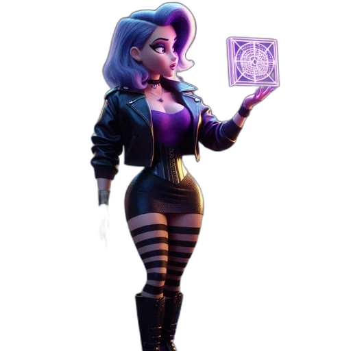 weapon, jacket, staff, robot transparent PNG cut-out
