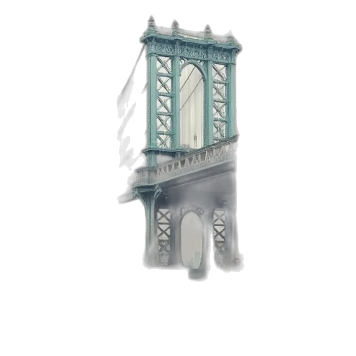 building, jewelry, 3d render, concept art transparent PNG cut-out