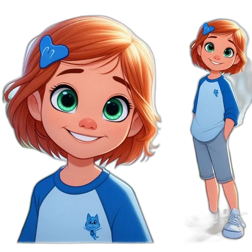 face, dress, concept art, 3d render transparent PNG cut-out