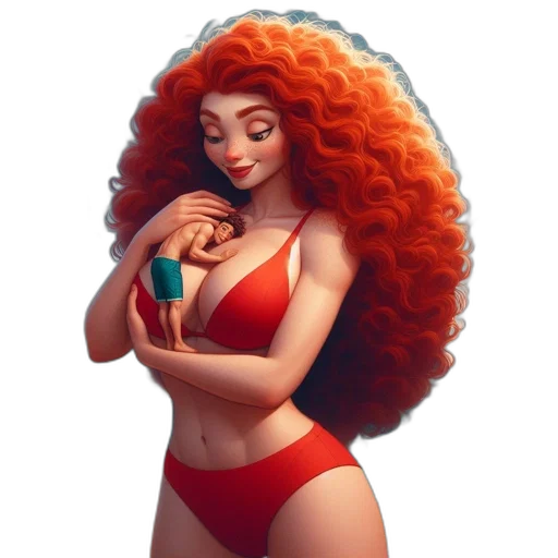 hair, dress, concept art, fantasy art transparent PNG cut-out