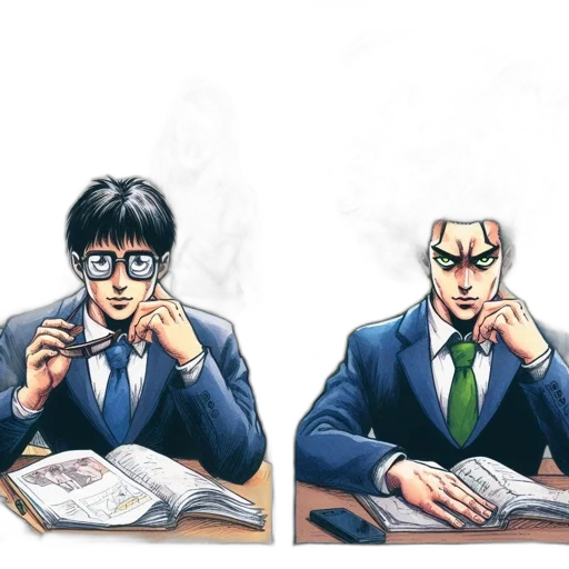 comic book art, concept art, anime, cartoon transparent PNG cut-out