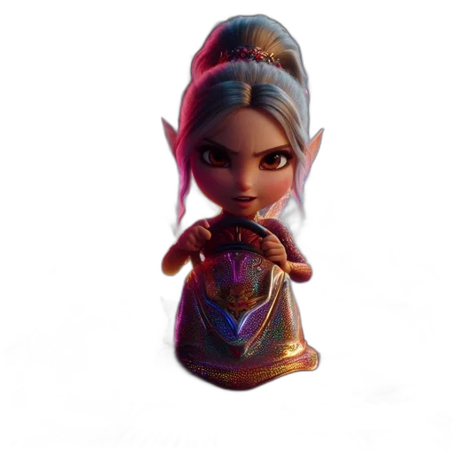 crown, concept art, 3d render, fantasy art transparent PNG cut-out
