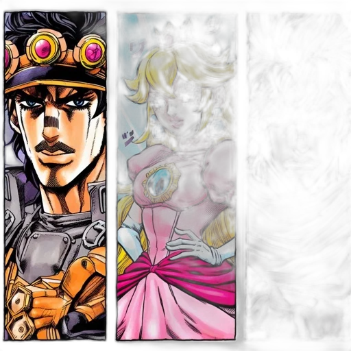 comic book art, anime, concept art, fantasy art transparent PNG cut-out