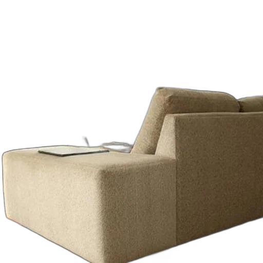 furniture, 3d render, earth tones, modern transparent PNG cut-out