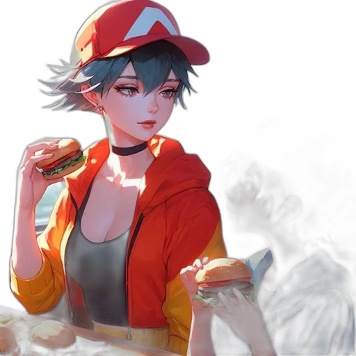 food, hat, weapon, staff transparent PNG cut-out
