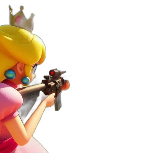weapon, crown, staff, dress transparent PNG cut-out