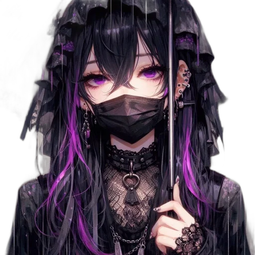 mask, weapon, umbrella, sword transparent PNG cut-out