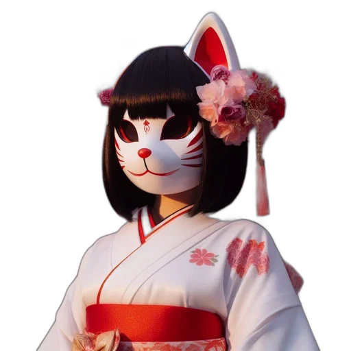 mask, staff, animal, creature transparent PNG cut-out