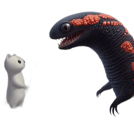 creature, animal, dragon, concept art transparent PNG cut-out
