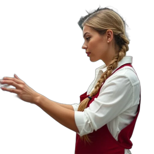staff, jacket, jewelry, dress transparent PNG cut-out
