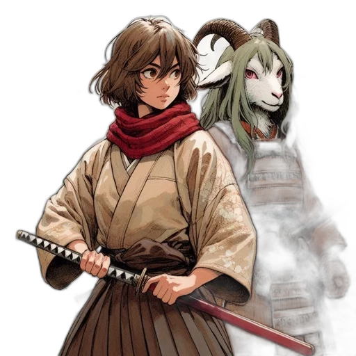staff, mask, sword, dragon transparent PNG cut-out