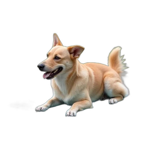 animal, creature, staff, photorealistic transparent PNG cut-out