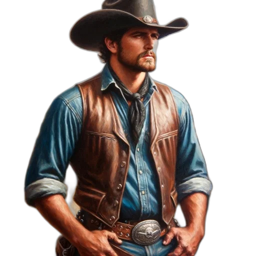 hat, jacket, staff, animal transparent PNG cut-out