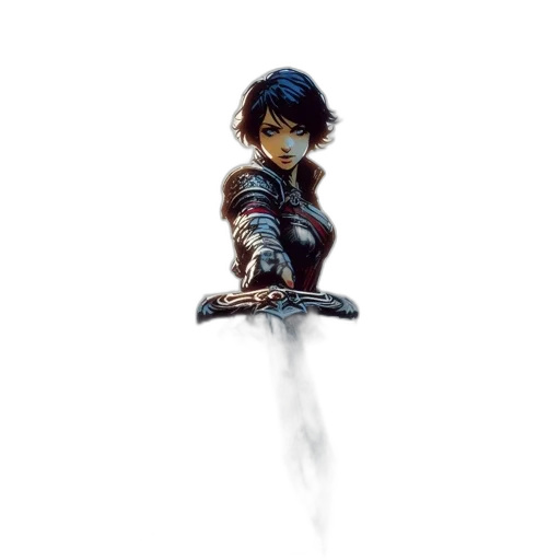 sword, weapon, staff, dragon transparent PNG cut-out