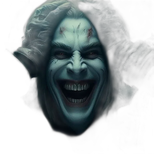 face, mask, creature, concept art transparent PNG cut-out
