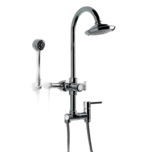 staff, thermostaer, hand, shower transparent PNG cut-out