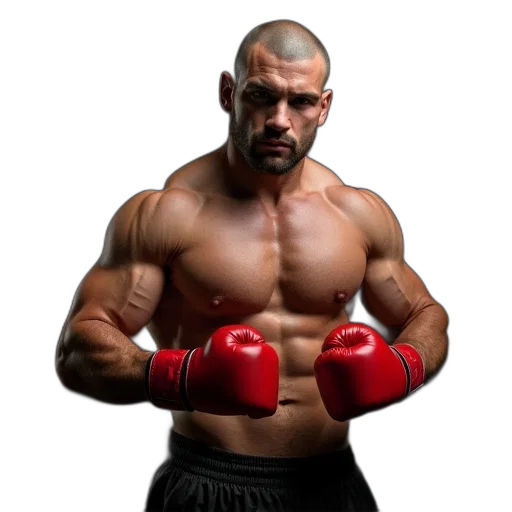 weapon, animal, photorealistic, boxer transparent PNG cut-out