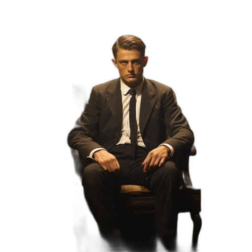face, jacket, staff, furniture transparent PNG cut-out