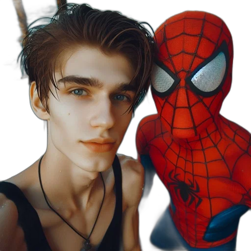 mask, face, creature, comic book art transparent PNG cut-out