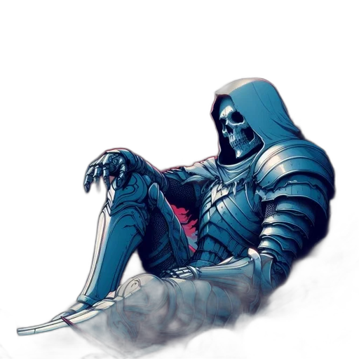 sword, jacket, mask, robot transparent PNG cut-out