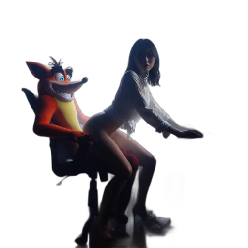 creature, furniture, staff, robot transparent PNG cut-out